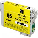 ELECOM ECI-E65Y リサイクルインクカートリッジ/EPSON/ICY65互換/イエロー