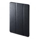 サンワサプライ PDA-IPAD1707BK iPad Air 2020 ソフトレザーケース ブラック