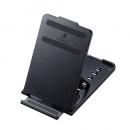 サンワサプライ PDA-STN33BK 折り畳みスマートフォン・タブレットスタンド（ブラック）