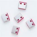 サンワサプライ SL-46ROP-50 SL-46-R用取付け部品（レッド）（50個入り）