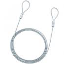 サンワサプライ SLE-1W-2 eセキュリティ（ワイヤー、長さ2.0m・直径3.5mm）