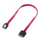 サンワサプライ TK-SATA3-03E シリアルATA3延長ケーブル（0.3m）