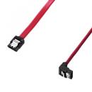 サンワサプライ TK-SATA3-03SL 下L型シリアルATA3ケーブル（両ラッチ付き・0.3m）