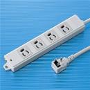 サンワサプライ TAP-KE4L-5 工事物件タップ（3P・4個口・5m）