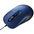 サンワサプライ MA-BL114BL 有線ブルーLEDマウス（ブルー）