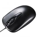 サンワサプライ MA-BL150BK 有線ブルーLEDマウス（ブラック）