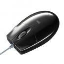 サンワサプライ MA-BL3UPBKN 有線ブルーLEDマウス（USB-PS/2変換アダプタ付き・ブラック）