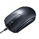 サンワサプライ MA-BLC158BK 有線Type-CブルーLEDマウス（ブラック）