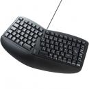サンワサプライ SKB-ERG3BK エルゴノミクスキーボード（ブラック）