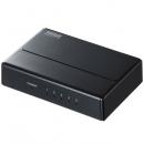サンワサプライ LAN-GIGAP501BK ギガビット対応 スイッチングハブ（5ポート・マグネット付き）