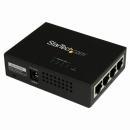 StarTech.com POEINJ4G 4ポートギガビット対応PoEインジェクタ (ミッドスパン) IEEE 802.3at/af準拠PoE給電アダプタ 1ポートあたり30.8W出力 プラグアンドプレイ対応