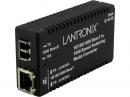 Transition M/GE-PSW-SX-01(LC) 10/100/1000Base-T (RJ-45) [100 m/328 ft.] to 1000Base-SX 850nm multimode (LC) [62.5/125μm：220m][50/125μm：550m]