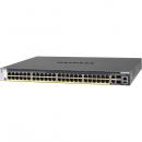 NETGEAR GSM4352PB-100AJS M4300-52G-PoE+ 1000BASE-T 48ポート（PoE+対応） + 10GBASE-T 2ポート + 10G SFP+ 2スロット Layer3マネージスイッチ（スタッカブル） 591W budget