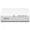 BUFFALO LSW4-TX-5EP/WHD 10/100Mbps対応 スイッチングHub プラスチック筐体/電源外付けモデル 5ポート ホワイト