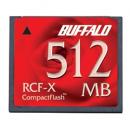 BUFFALO RCF-X512MY コンパクトフラッシュ ハイコストパフォーマンスモデル 512MB