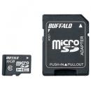BUFFALO RMSD-16GC10AB Class10 microSDHCカード SD変換アダプター付 16GB