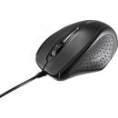 BUFFALO BSMRU21BKZ 有線IR LEDマウス 3ボタンタイプ 簡易パッケージモデル ブラック