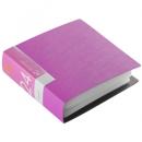 BUFFALO BSCD01F24PK CD&DVDファイルケース ブックタイプ 24枚収納 ピンク