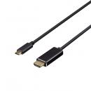 BUFFALO BDCHD20BK ディスプレイ変換ケーブル USB Type-C - HDMI 2m ブラック