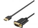 BUFFALO BHDVG20BK HDMI to VGA変換ケーブル 2m ブラック