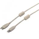 BUFFALO BSUABFC230IV USB2.0ケーブル（A to B） フェライトコア付 3m アイボリー