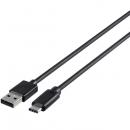 BUFFALO BSUAC205BK USB2.0ケーブル（A to C） 0.5m ブラック