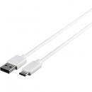 BUFFALO BSUAC205WH USB2.0ケーブル（A to C） 0.5m ホワイト