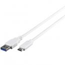 BUFFALO BSUAC31105WH USB3.1 Gen1ケーブル（A to C） 0.5m ホワイト