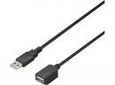 BUFFALO BU2AAMG10BK USB2.0延長ケーブル A-A マグネット内蔵 1m ブラック