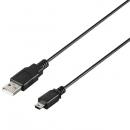 BUFFALO BU2AMN05BK USB2.0 A to miniB ケーブル 0.5m ブラック