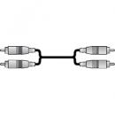 イメージニクス RCA-RCA-A25m 音声信号用ケーブル 両端RCA(オス) 25m