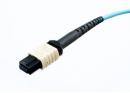 エイム電子 ARM-MPO/MPO-10G-50-100-12C 二重シース光ケーブル 12芯 両端MPO OM3 マルチモード 50/125μm Type-B配線 100m