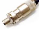 エイム電子 C6AS-CG-M12X8/RJ45-BL-15 10GigE Vision対応LANケーブル 固定用STP M12(Xコード) RJ45 15m
