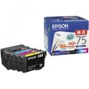 EPSON IC4CL75 ビジネスインクジェット用 大容量インクカートリッジ/4色パック