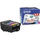 EPSON IC4CL76 ビジネスインクジェット用 大容量インクカートリッジ/4色パック