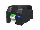 EPSON CW-C6020PM カラーラベルプリンター/用紙幅4インチ/マット顔料インク搭載/ピーラーモデル