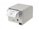 EPSON TM702US201 サーマルレシートプリンター/80mm/USB・シリアル/前面操作/クールホワイト