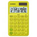 CASIO SL-300C-YG-N カラフル電卓 手帳タイプ ライムグリーン
