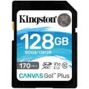 Kingston SDG3/128GB 128GB SDXCカード Canvas Go! Plus Class 10 UHS-I U3 R:170MB/秒 W:90MB/秒