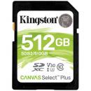 Kingston SDS2/512GB 512GB Canvas Select Plus SDXCカード Class10 UHS-I U3 V30 100MB/s Read 85MB/s Write