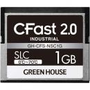 グリーンハウス GH-CFS-NSC1G CFast2.0 SLC 0度～70度 1GB 3年保証