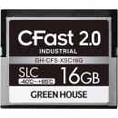 グリーンハウス GH-CFS-XSC16G CFast2.0 SLC -40度～85度 16GB 3年保証