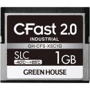グリーンハウス GH-CFS-XSC1G CFast2.0 SLC -40度～85度 1GB 3年保証
