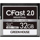 グリーンハウス GH-CFS-XSC32G CFast2.0 SLC -40度～85度 32GB 3年保証