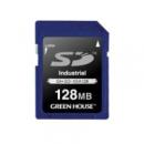 グリーンハウス GH-SDI-XSA128 インダストリアルSDカード SLC -40～+85℃ 128MB