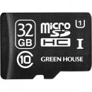 グリーンハウス GH-SDMRHC10UDA-32G microSDHCカード 32GB UHS-I クラス10 +データ復旧サービス