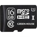 グリーンハウス GH-SDMRHCUB16G microSDHCカード UHS-I U1 クラス10 16GB
