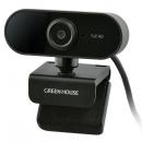 グリーンハウス GH-WCMFA-BK ウェブカメラ フルHD 1080P ブラック