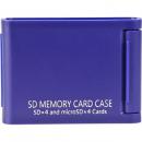 ケンコー ASSD4BU SDメモリーカードケースAS 4枚収納 ブルー