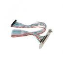 CONTEC DT/B2 30ピンポストヘッダ→37ピンD-SUBブラケット付フラットケーブル(0.5m)